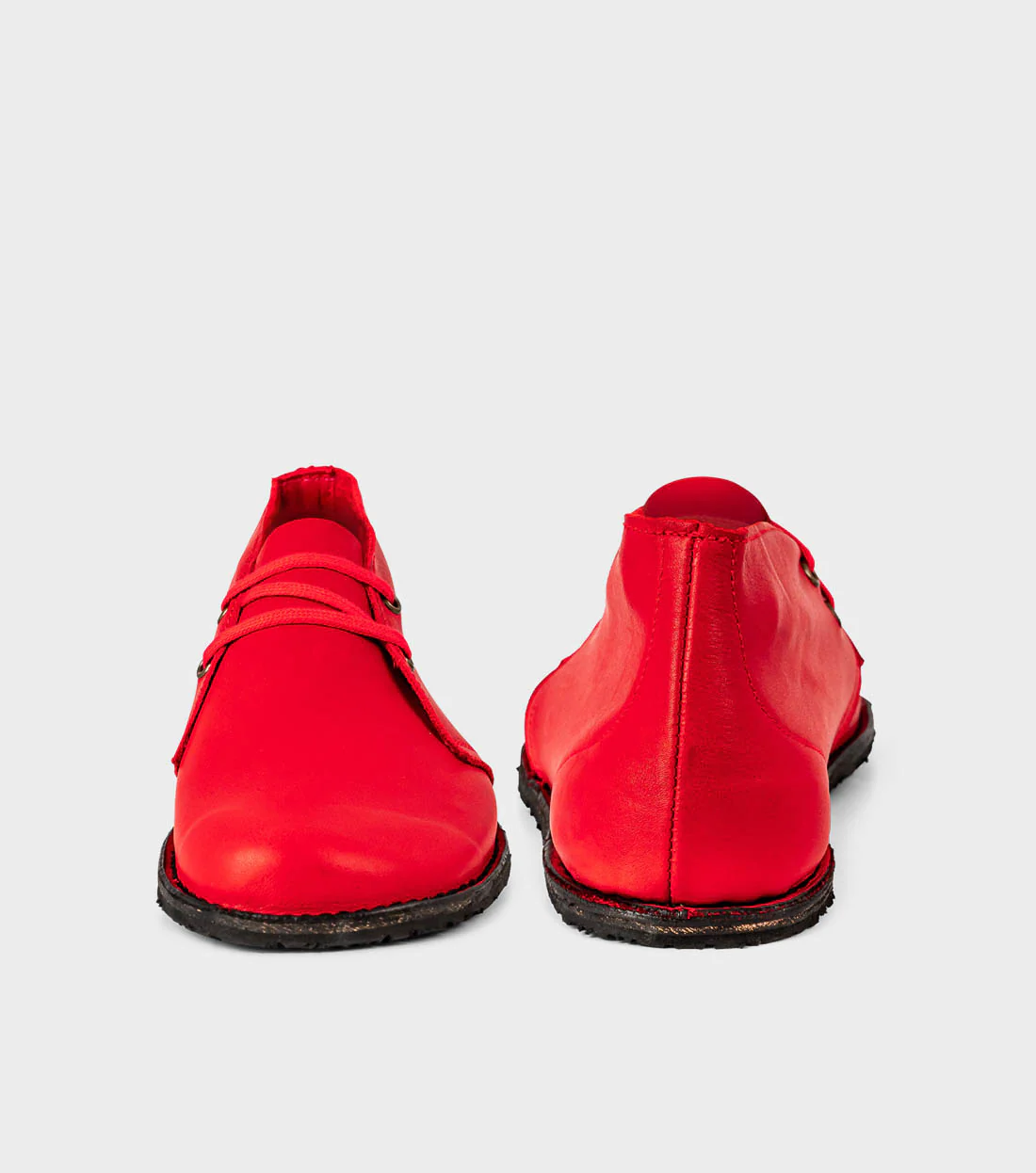 Red Barefoot Desert Boots | Barefoot Pals - Image 3