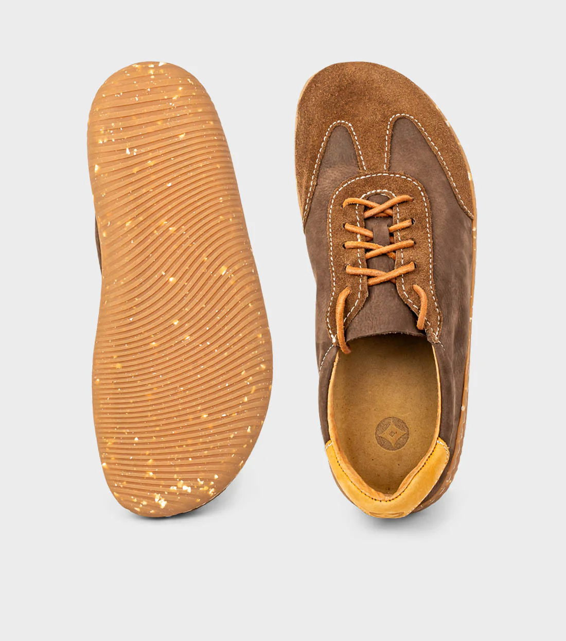 Sneaky Ninjas | Barefoot Retro Trainers Brown - Image 5