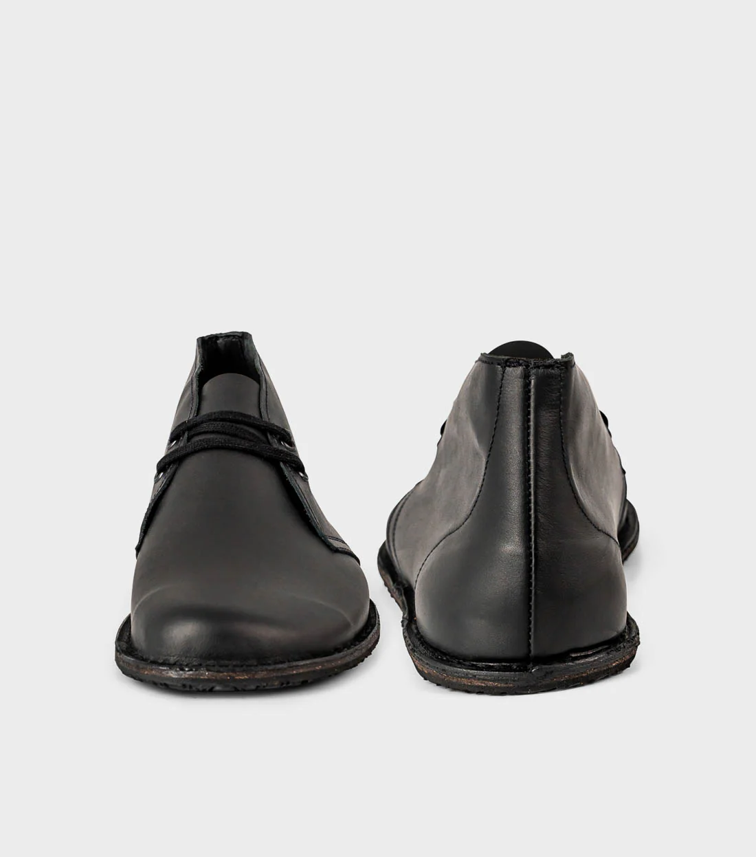 Black Barefoot Desert Boots - Wide | Barefoot Pals - Image 3