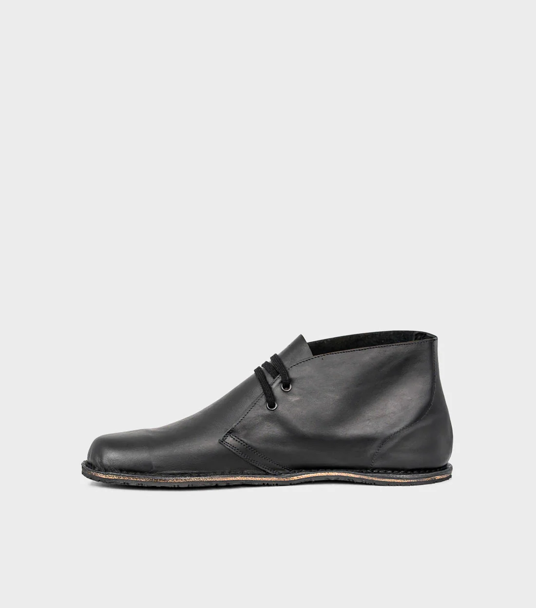 Black Barefoot Desert Boots - Wide | Barefoot Pals - Image 4