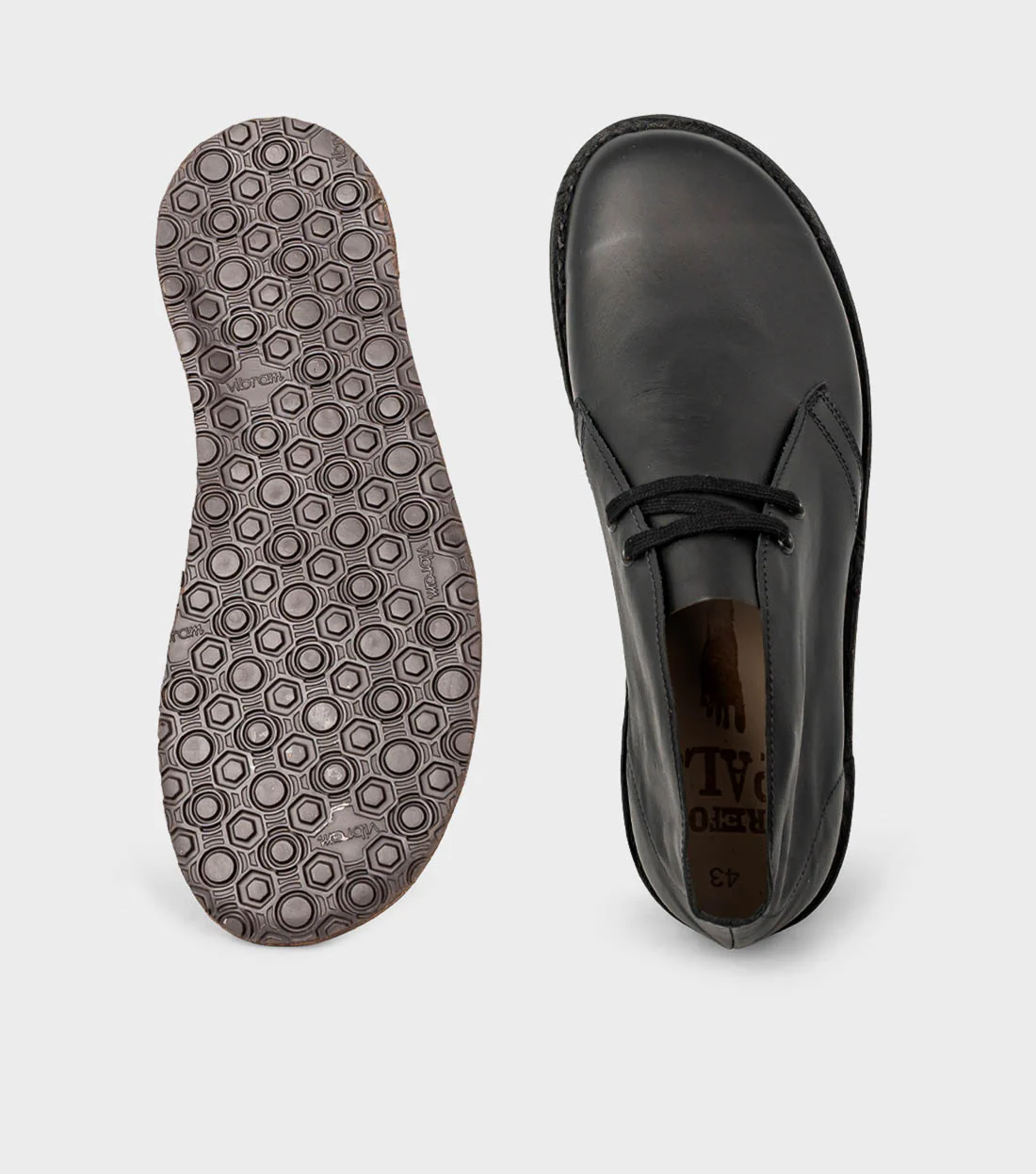 Black Barefoot Desert Boots - Wide | Barefoot Pals - Image 5