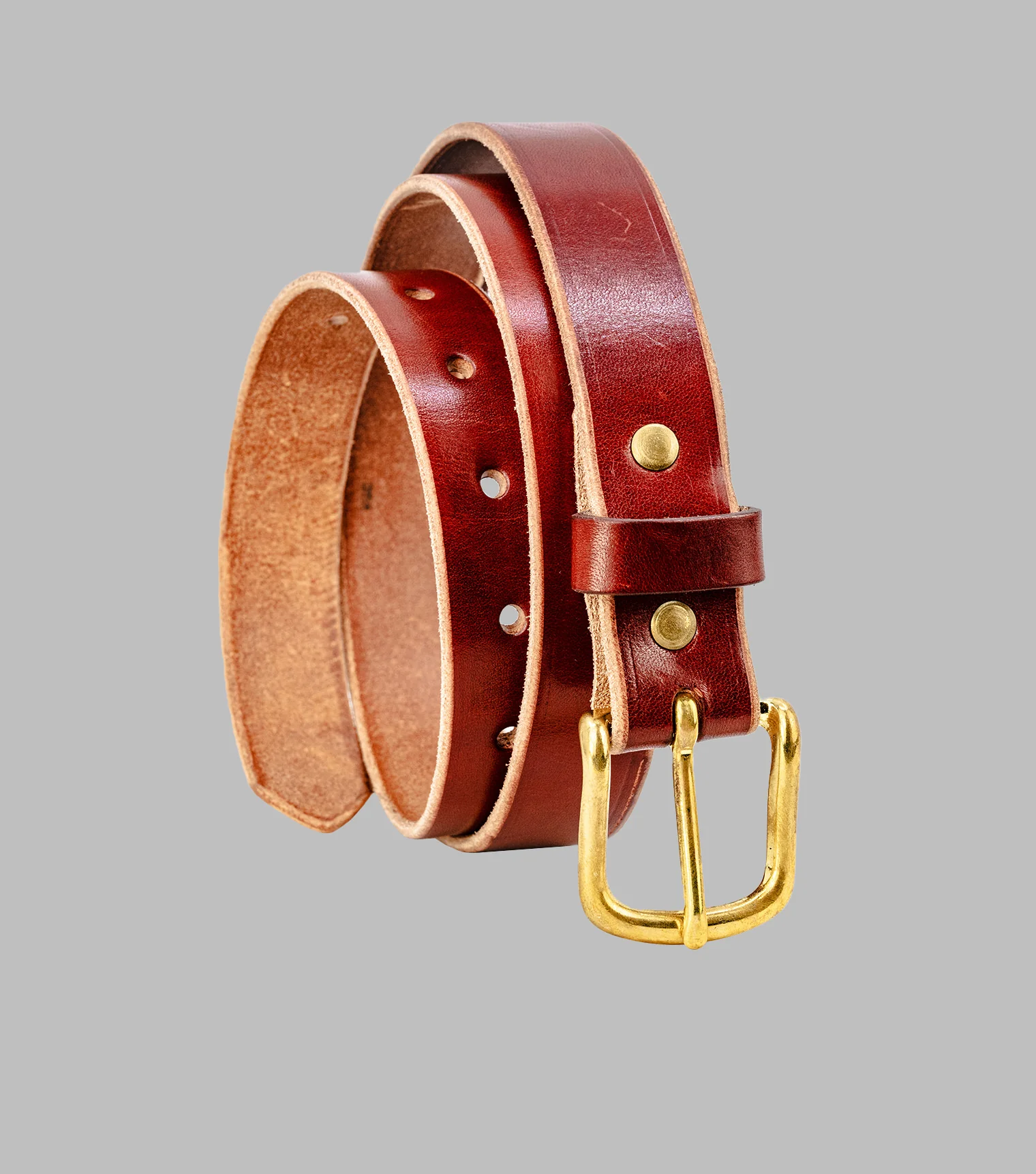 West End Leather Belt 30mm Wide - Image 3