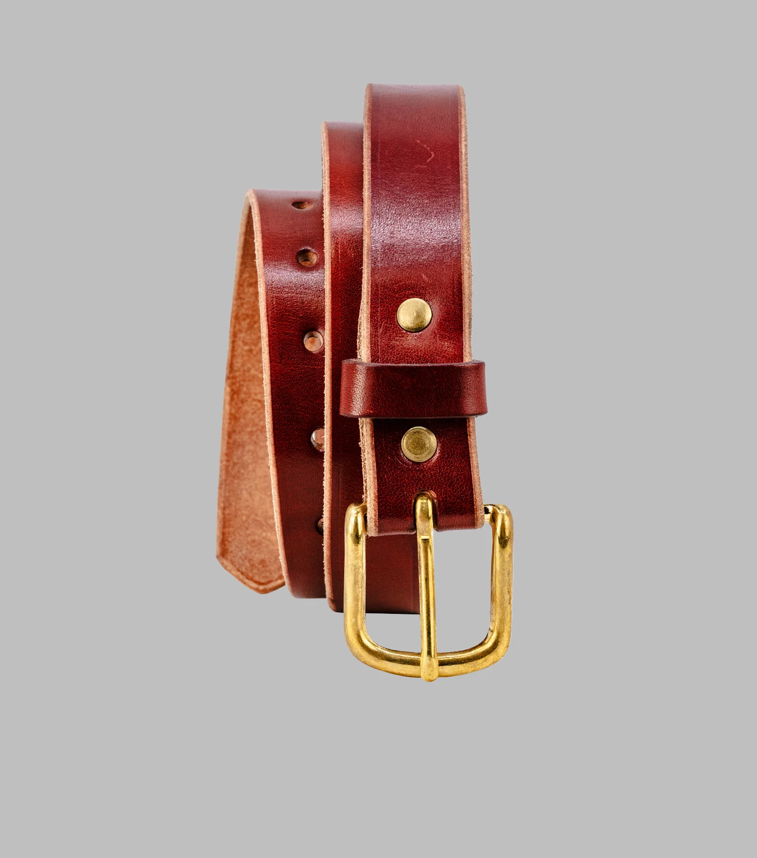 West End Leather Belt 30mm Wide - Image 7