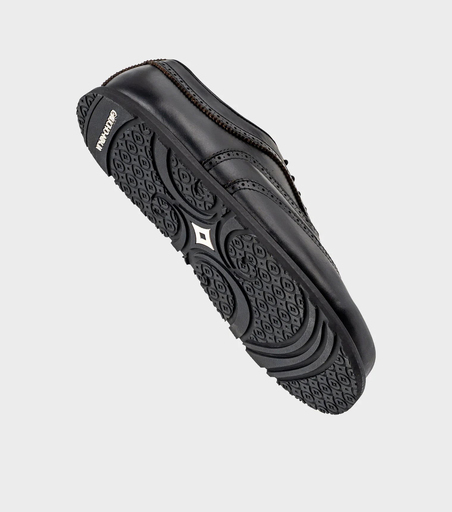 Goodyear Welted Barefoot Brogue Shoes 2.0 Black XW - Image 6