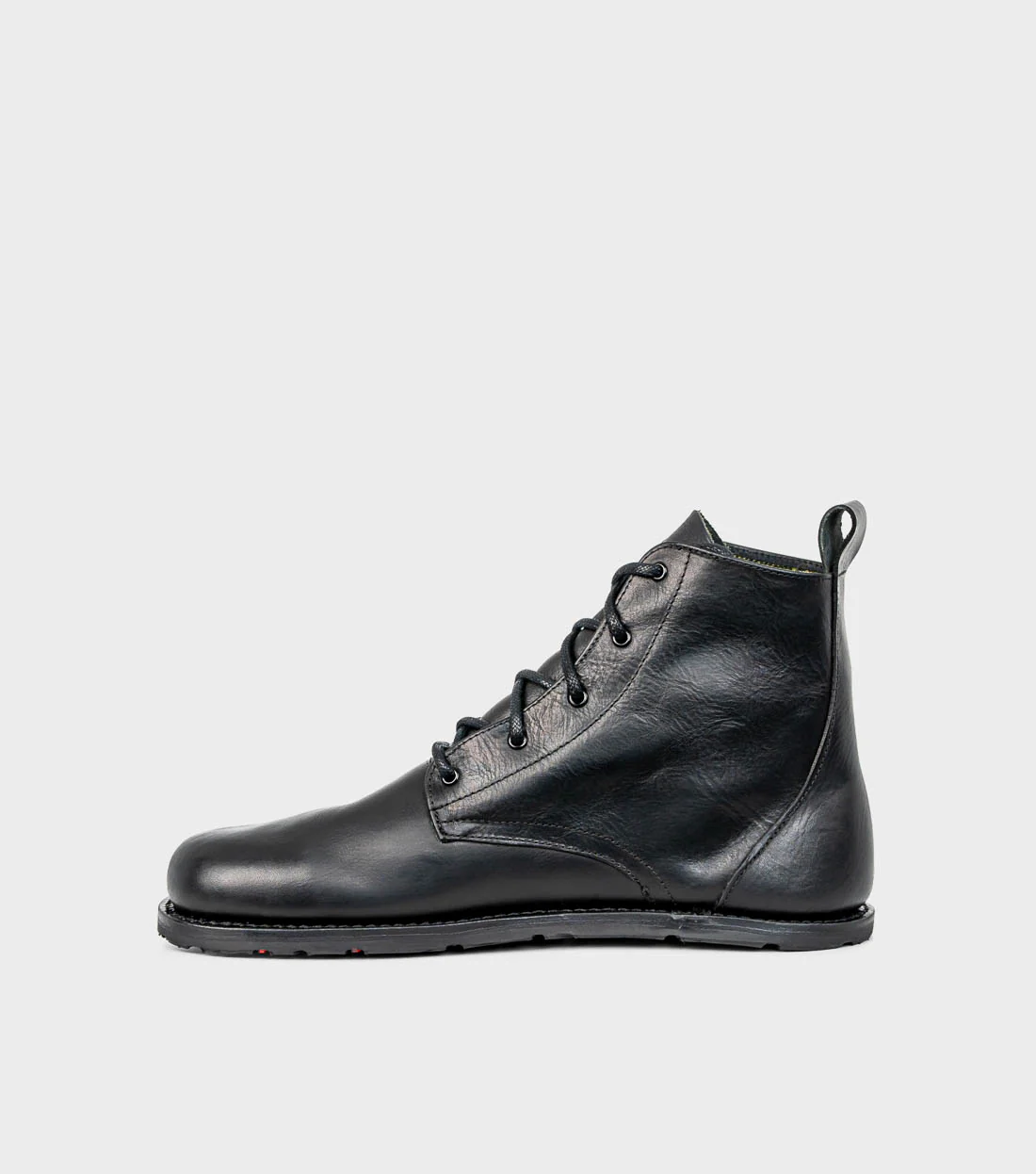 Goodyear Welted Barefoot Chukka Boots - Black - Extra Wide - Image 5