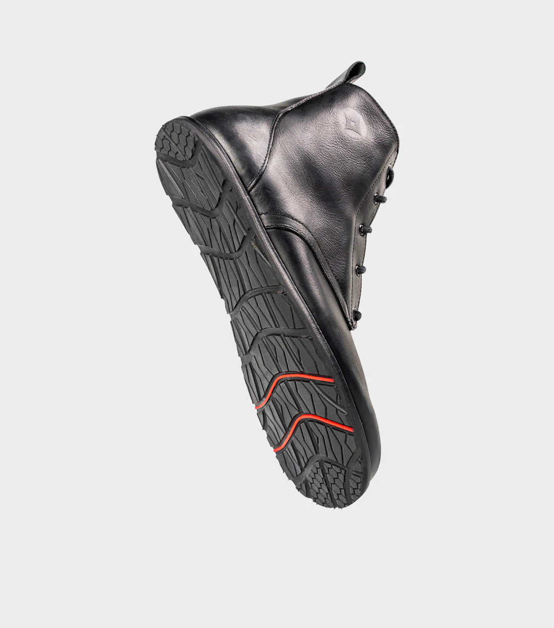 Goodyear Welted Barefoot Chukka Boots - Black - Extra Wide - Image 6