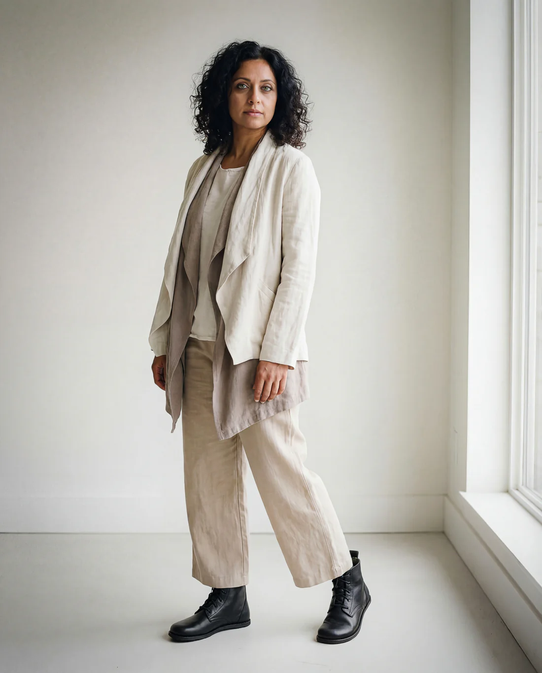 Goodyear Welted Barefoot Chukka Boots - Black - Extra Wide - Image 9