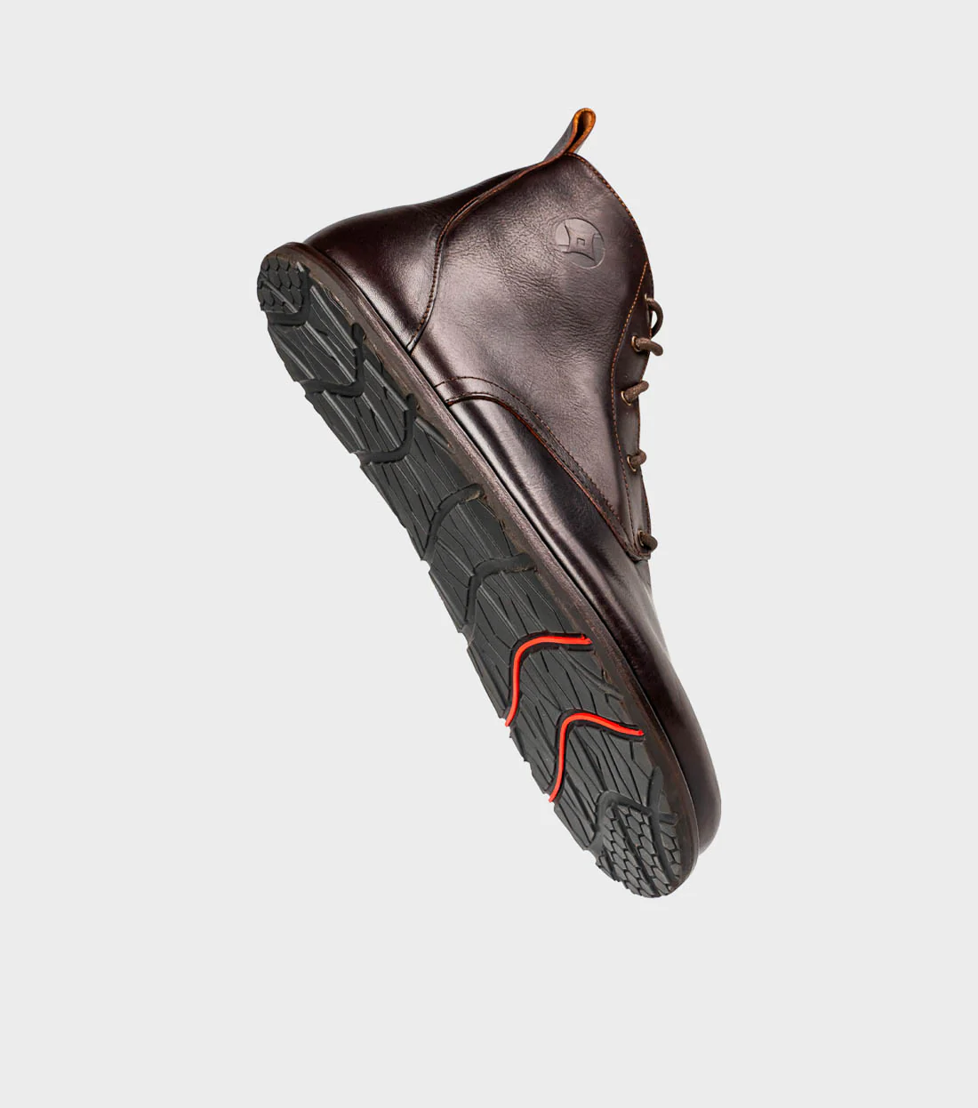Goodyear Welted Barefoot Chukka Boots - Chocolate Brown - Extra Wide - Image 6