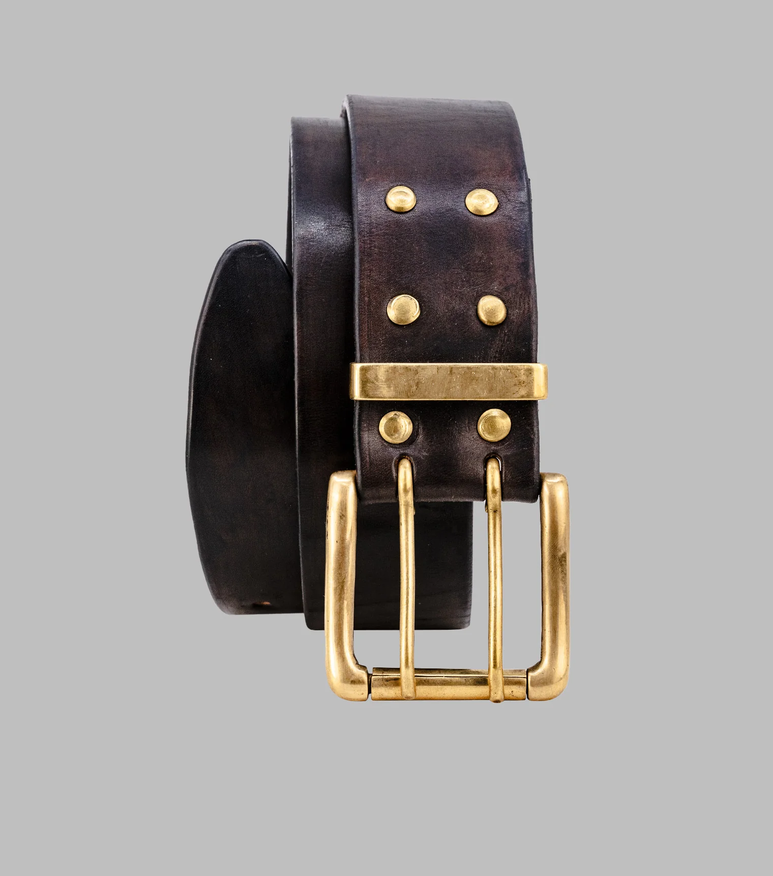 Double Prong Leather Belt | Extra wide belt - Image 10