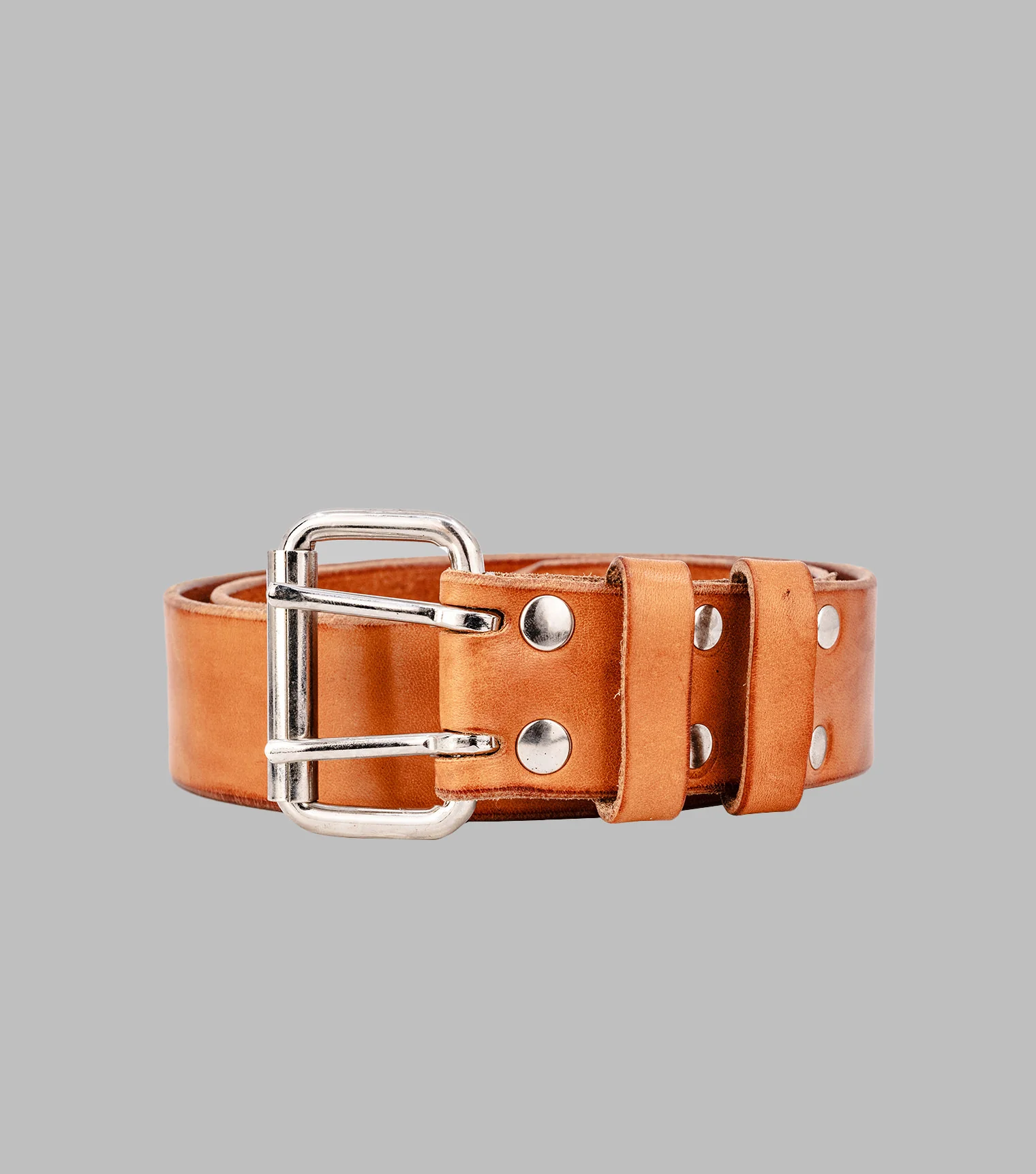 Double Prong Leather Belt | Extra wide belt - Image 14