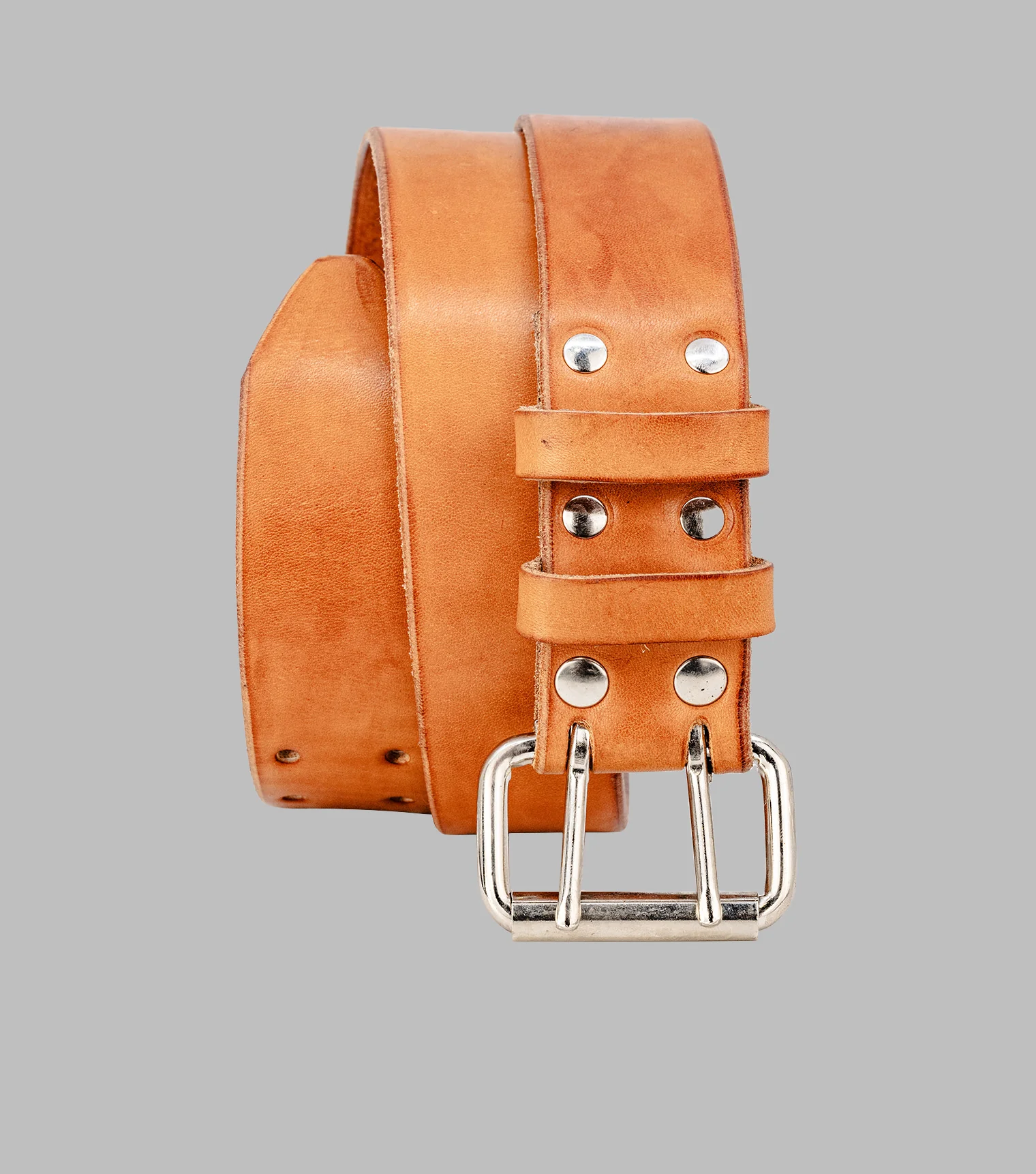 Double Prong Leather Belt | Extra wide belt - Image 15