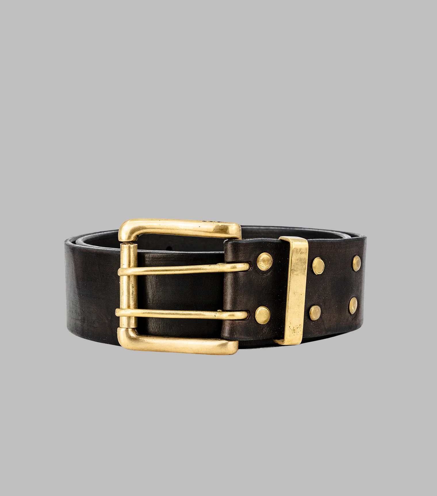 Double Prong Leather Belt | Extra wide belt - Image 9