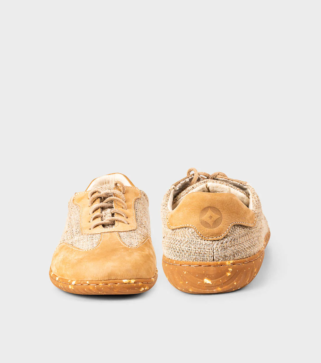 Sneaky Ninjas | Nettle and Suede Barefoot Retro Trainers - Image 3