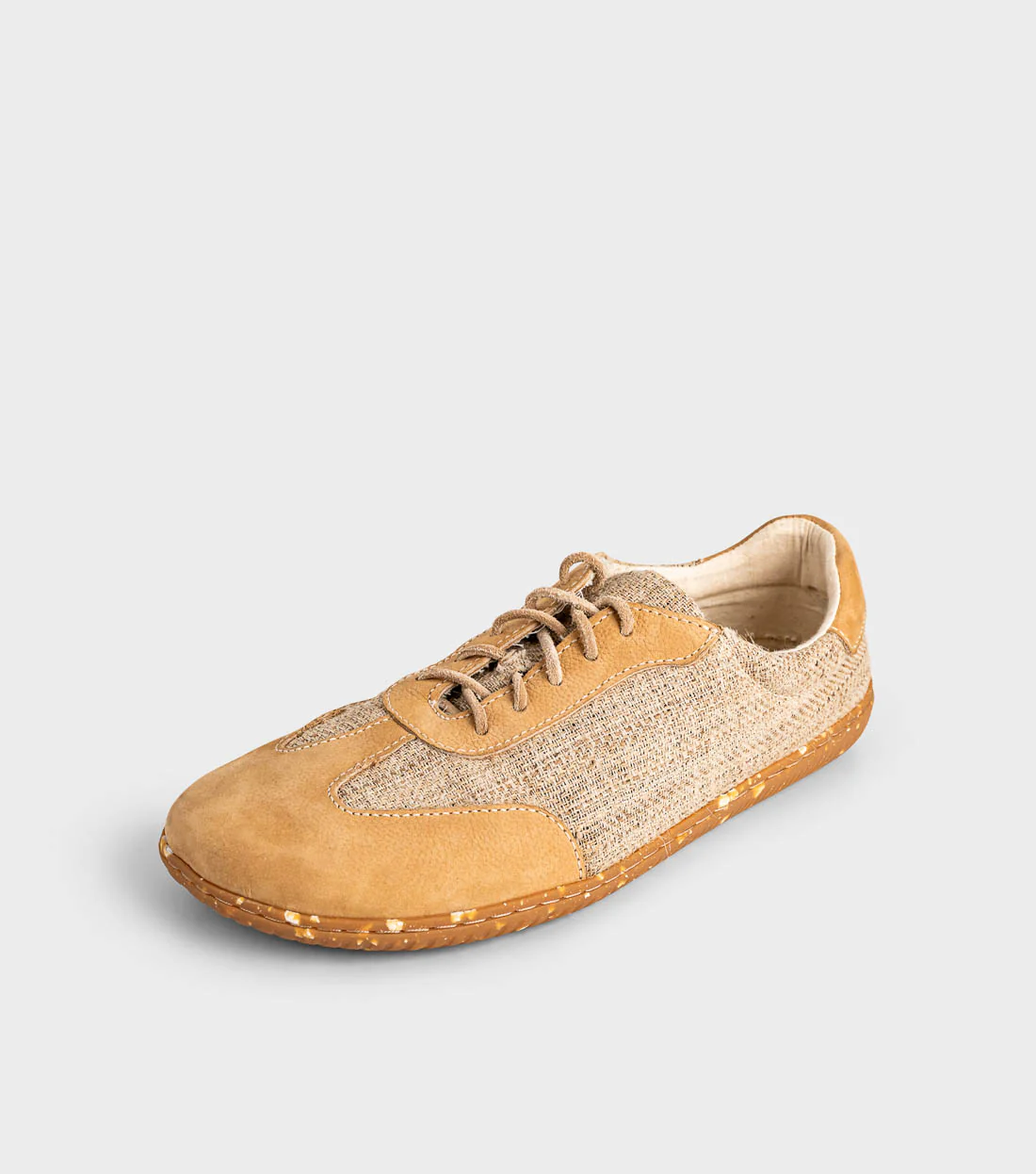 Sneaky Ninjas | Nettle and Suede Barefoot Retro Trainers - Image 7