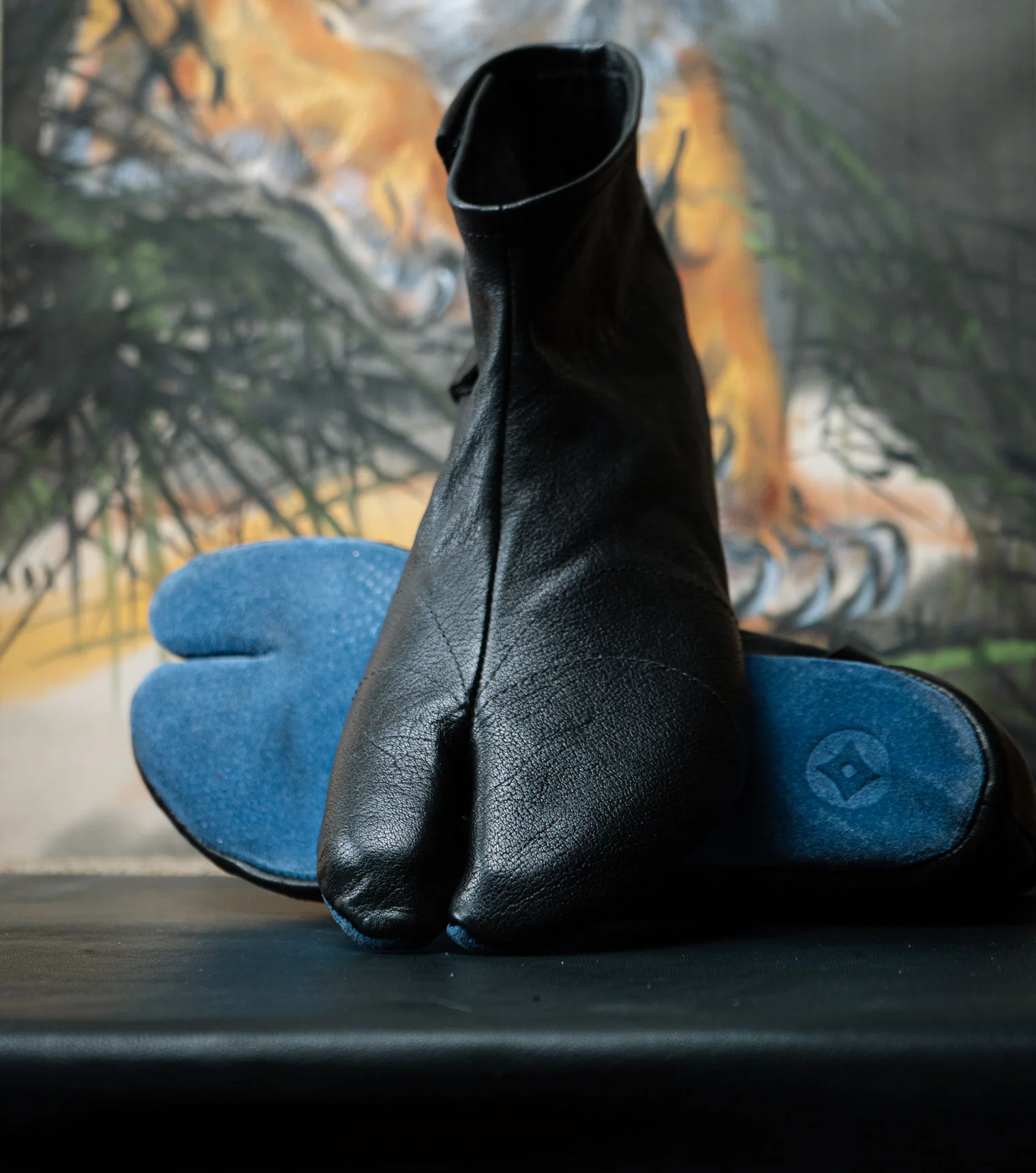 Ninja Soft Leather Indoor Tabi Boots - Image 3
