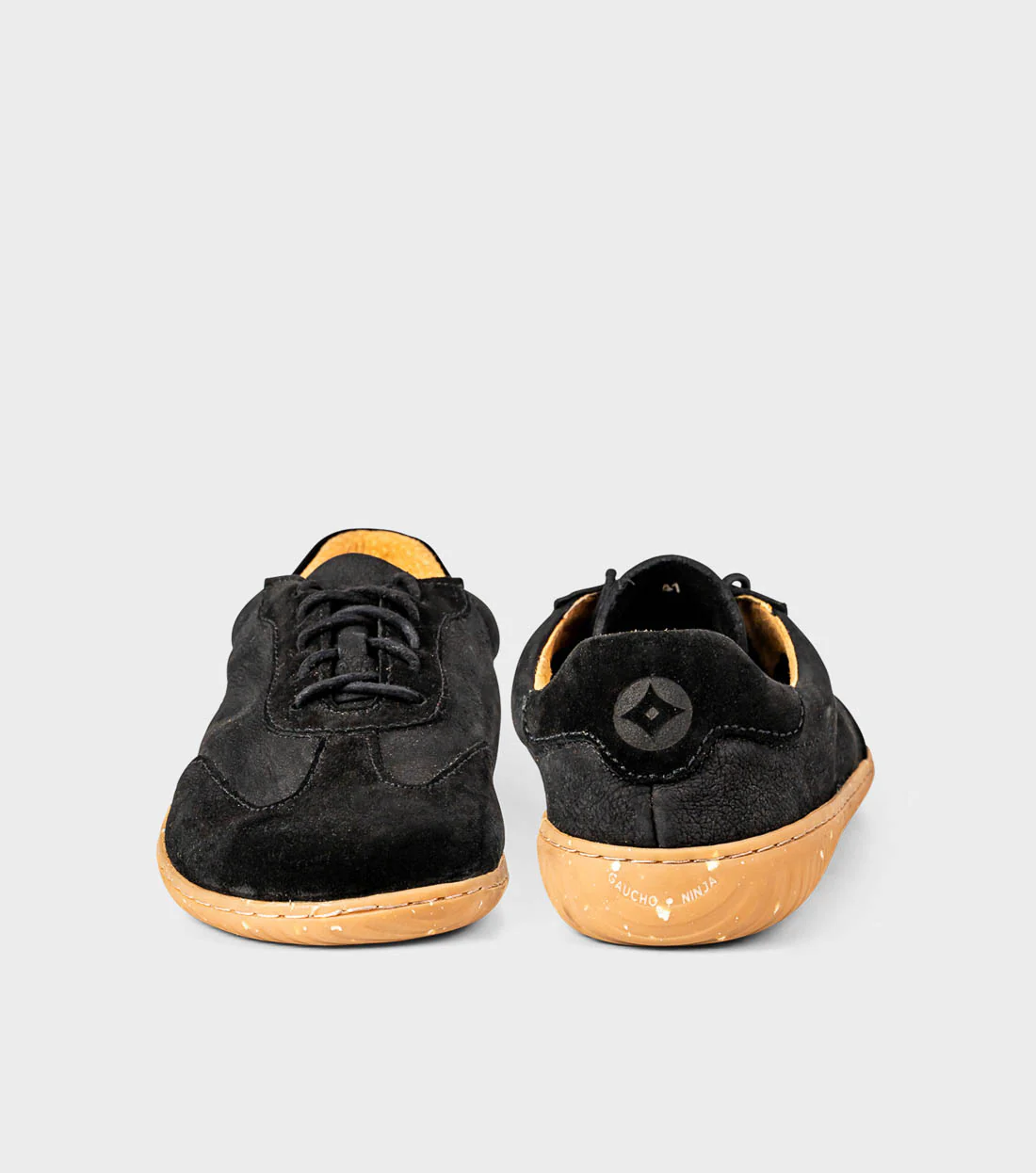 Sneaky Ninjas | Barefoot Retro Trainers Black - Image 3