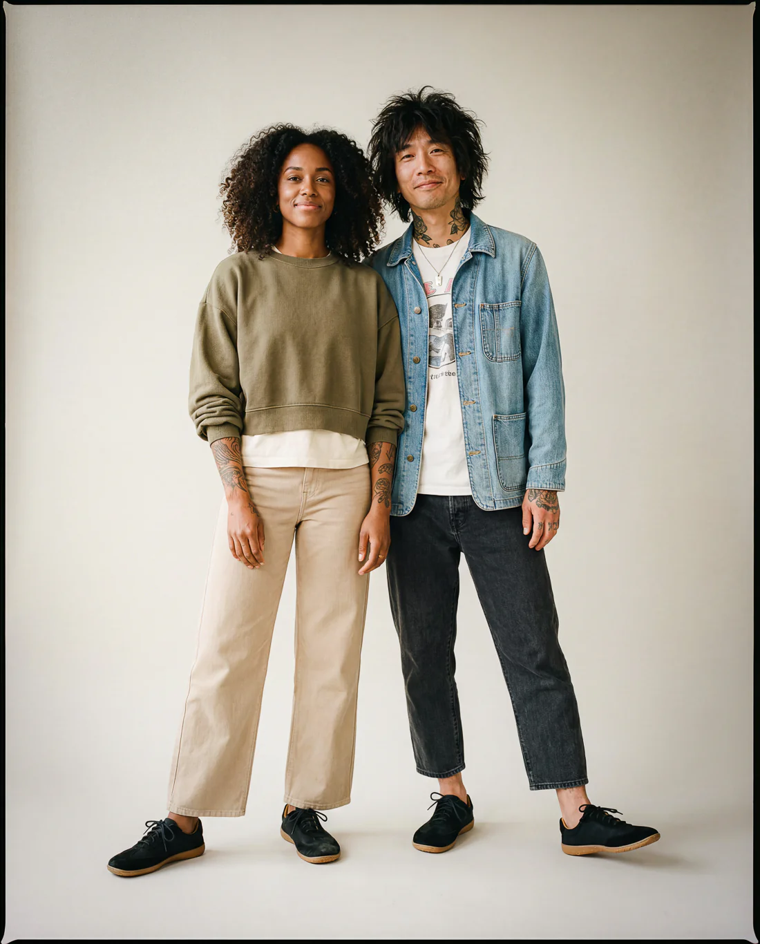 Sneaky Ninjas | Barefoot Retro Trainers Black - Image 8