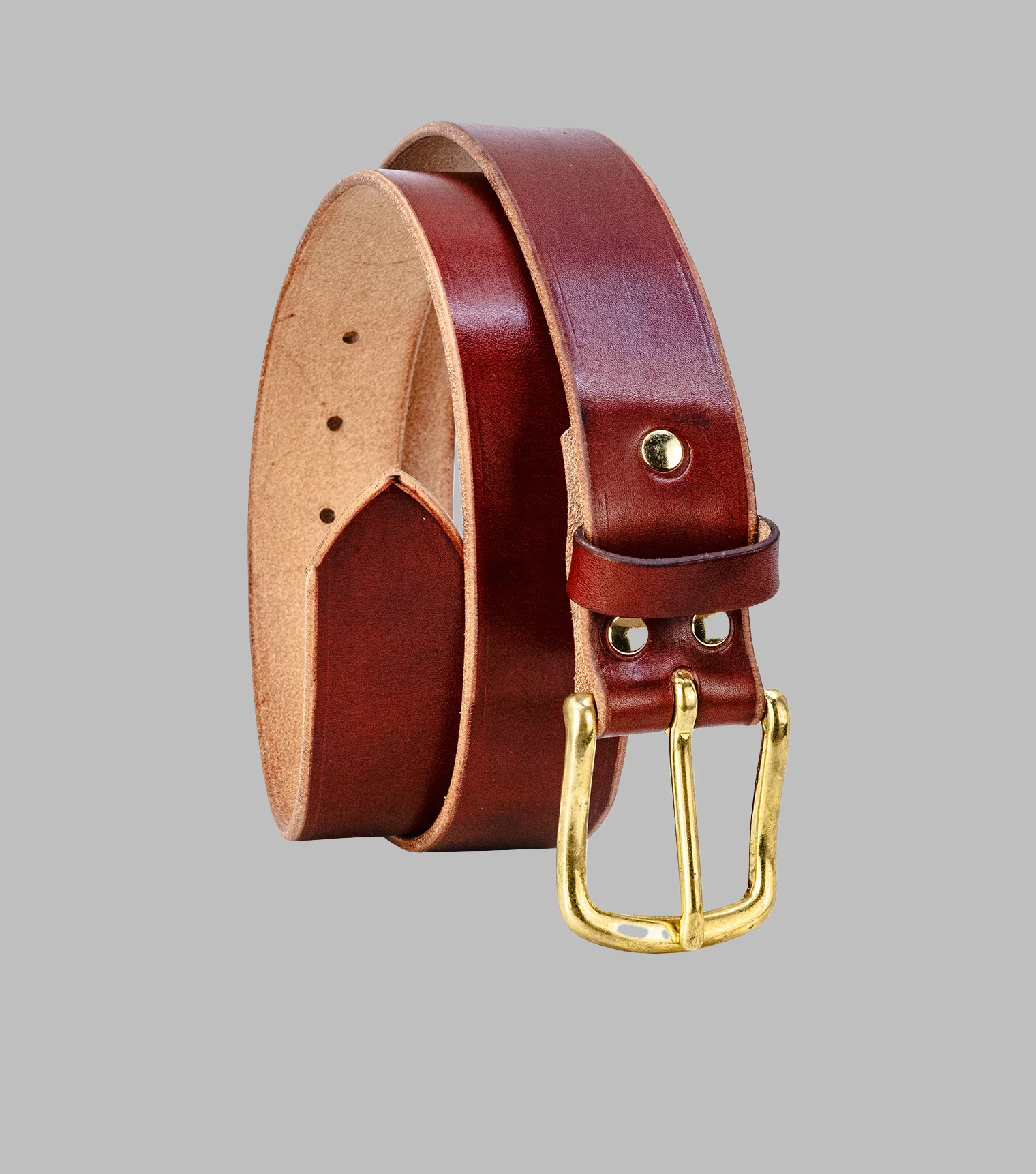 West End Leather Belt 40mm Wide - Image 4