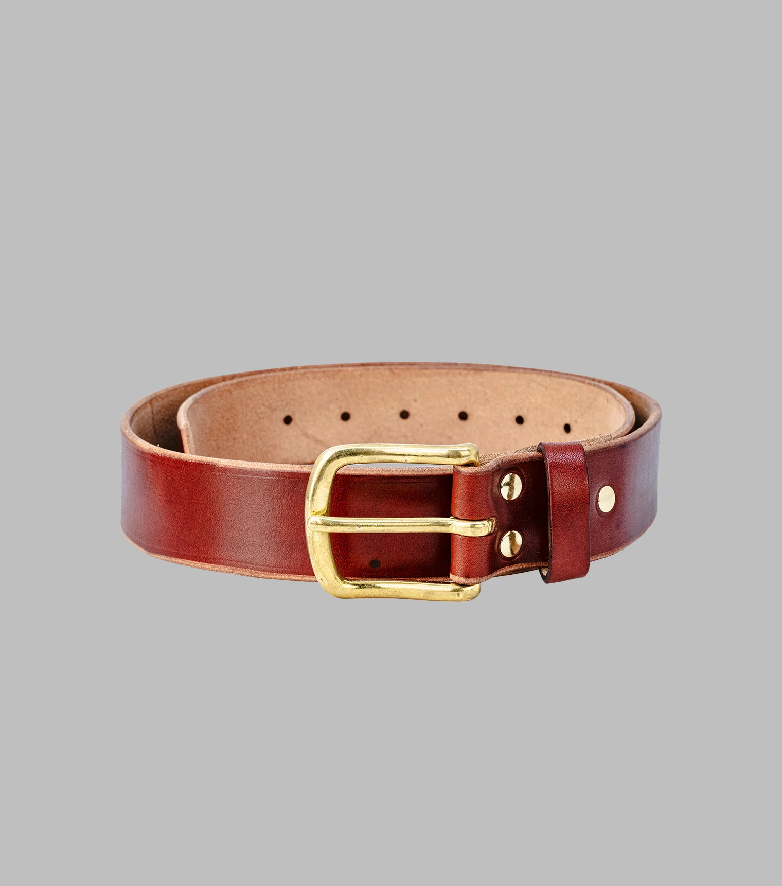 West End Leather Belt 40mm Wide - Image 5