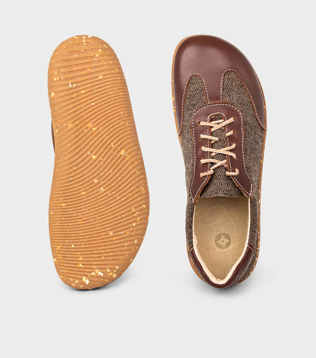 Sneaky Ninjas | Yak Wool and Leather Barefoot Retro Trainers - Image 5