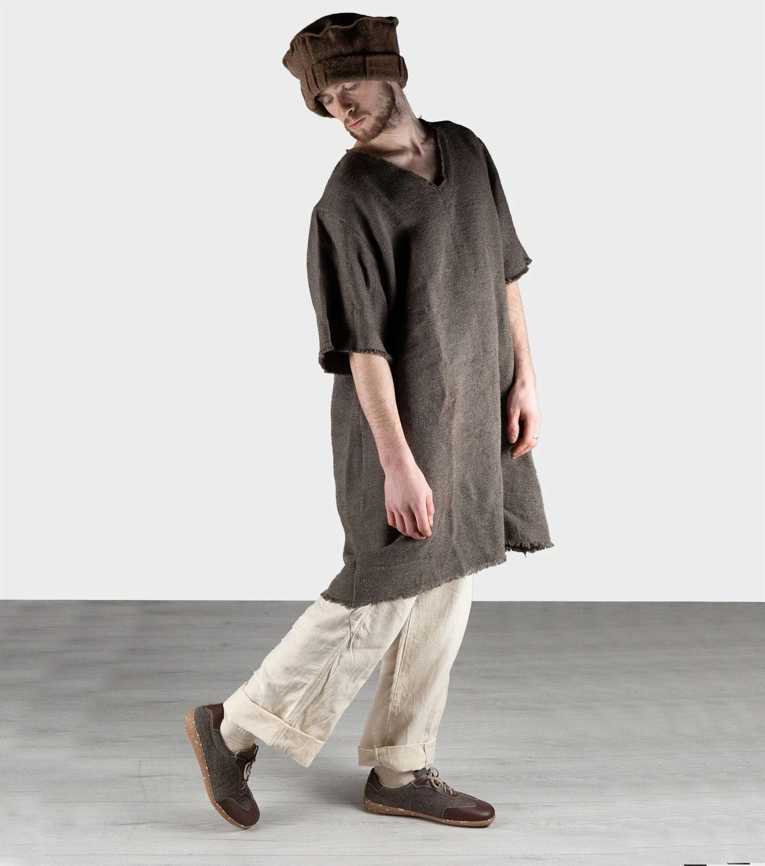 Sneaky Ninjas | Yak Wool and Leather Barefoot Retro Trainers - Image 9